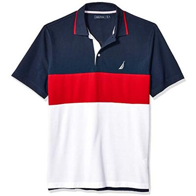 Nautica Polo pour homme, bleu marine, XXL Nautica Polo pour homme, bleu marine, XXL
