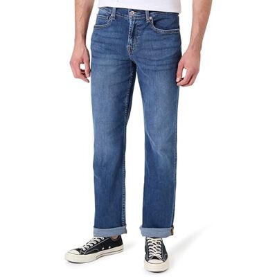 7 For All Mankind Austyn Midway, Bleu moyen., 31W 7 For All Mankind Austyn Midway, Bleu moyen., 31W