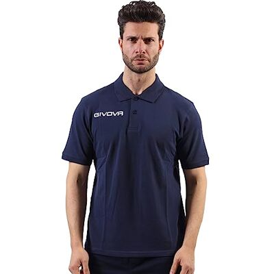 Givova POLO COTONE PIQUET SUMMER BLU Tg. 3XL Givova POLO COTONE PIQUET SUMMER BLU Tg. 3XL