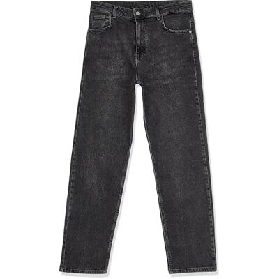 Trendyol MAN Anthracite Baggy/ 90's Straight Fit Jeans Loose Denim Trousers Tmnss24je00012 Jeans Homme Trendyol MAN Anthracite Baggy/ 90's Straight Fit Jeans Loose Denim Trousers Tmnss24je00012 Jeans Homme