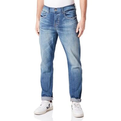 7 For All Mankind Jean pour homme, Bleu moyen., 36 7 For All Mankind Jean pour homme, Bleu moyen., 36