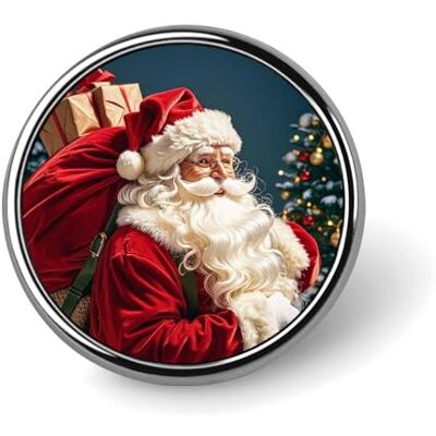 KOAYUBFC Broche de décoration pour sac à dos motif Père Noël grimpé dans la cheminée, pour femmes, hommes, pour costumes, chapeaux, sacs à dos, sacs à main, vestes, chemise, costume, revers carré KOAYUBFC Broche de décoration pour sac à dos motif Père Noël grimpé dans la cheminée, pour femmes, hommes, pour costumes, chapeaux, sacs à dos, sacs à main, vestes, chemise, costume, revers carré