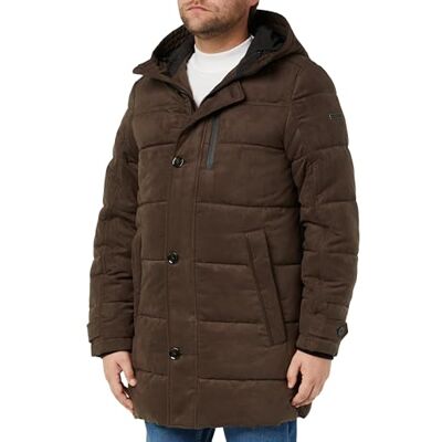 bugatti Parka pour homme, Marron 20, 52 bugatti Parka pour homme, Marron 20, 52
