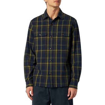 bugatti Chemise de loisirs à manches 1:1 pour homme, Marine-390, M bugatti Chemise de loisirs à manches 1:1 pour homme, Marine-390, M