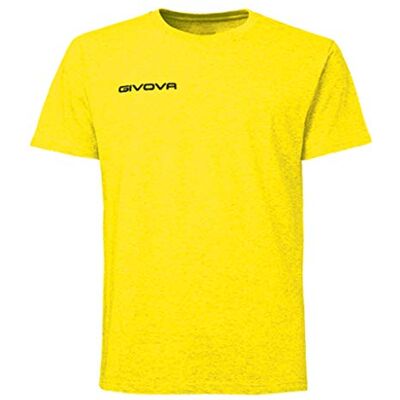 Givova T-SHIRT COTONE FRESH GIALLO Tg. S Givova T-SHIRT COTONE FRESH GIALLO Tg. S