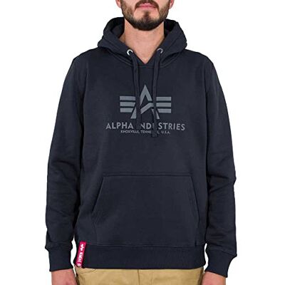 Alpha Sweat à capuche basique pour homme, opaque Alpha Sweat à capuche basique pour homme, opaque
