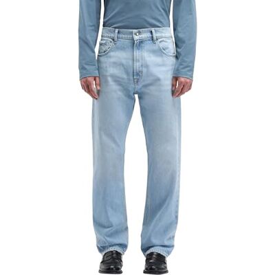 7 For All Mankind Jeu droit moderne, bleu clair, 28W 7 For All Mankind Jeu droit moderne, bleu clair, 28W