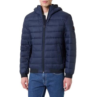 Boss Veste d'extérieur Odenis pour homme, bleu foncé, 50 Boss Veste d'extérieur Odenis pour homme, bleu foncé, 50