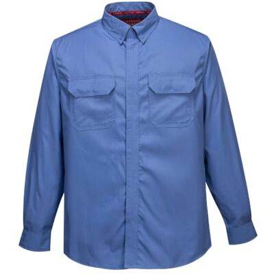 Portwest Bizflame Plus Chemise de soirée ignifuge pour homme Portwest Bizflame Plus Chemise de soirée ignifuge pour homme