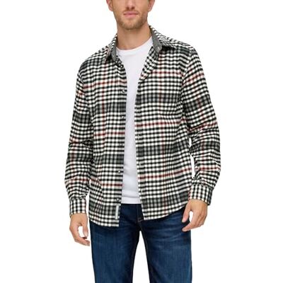 s.Oliver Chemise à carreaux, coupe droite Chemise à carreaux, coupe droite Homme s.Oliver Chemise à carreaux, coupe droite Chemise à carreaux, coupe droite Homme