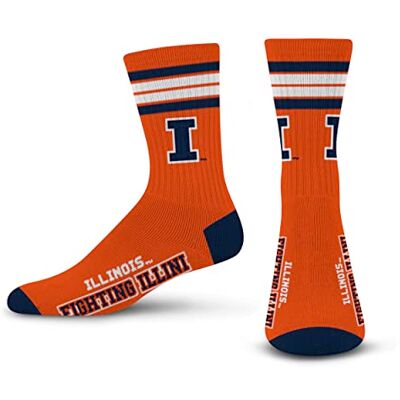 For Bare Feet FBF 4 Bandes Deuce Crew Chaussettes à col rond Mixte For Bare Feet FBF 4 Bandes Deuce Crew Chaussettes à col rond Mixte