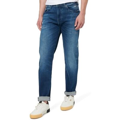 Boss Re.Maine BO Jeans pour homme, Bleu moyen., 31W / 32L Boss Re.Maine BO Jeans pour homme, Bleu moyen., 31W / 32L