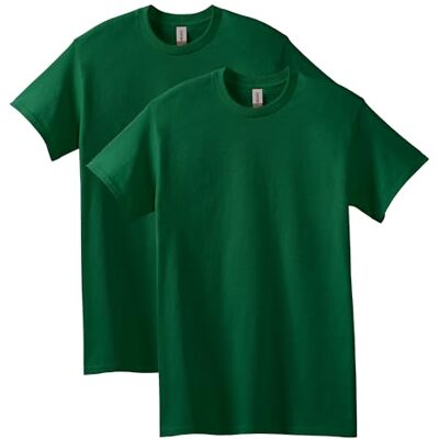 Gildan Lot de 2 t-shirts en coton épais pour adulte Chemise Homme (lot de 2) Gildan Lot de 2 t-shirts en coton épais pour adulte Chemise Homme (lot de 2)