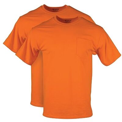 Gildan Dryblend Lot de 2 t-shirts de travail avec poche T-shirt Homme Gildan Dryblend Lot de 2 t-shirts de travail avec poche T-shirt Homme