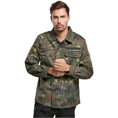 Brandit Chemisier BW pour homme, Camouflage, XXL Brandit Chemisier BW pour homme, Camouflage, XXL