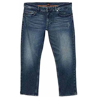 Boss Delaware BC Crop-c Jean Homme, Bleu Marine, 32W / 32L Boss Delaware BC Crop-c Jean Homme, Bleu Marine, 32W / 32L