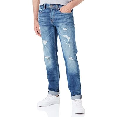 7 For All Mankind JSMXB320 Jeans, Dark Blue, Regular Hommes, Dark Blue, taille unique 7 For All Mankind JSMXB320 Jeans, Dark Blue, Regular Hommes, Dark Blue, taille unique