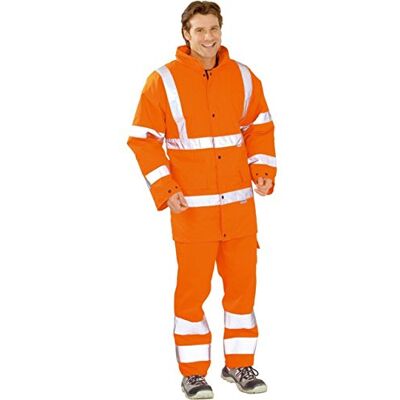 Planam 2053 Parka unie Orange Taille L Planam 2053 Parka unie Orange Taille L