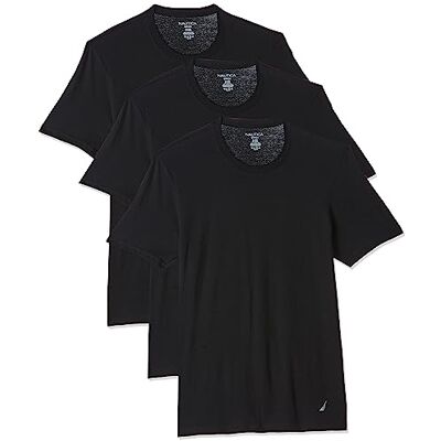 Nautica Lot de 3 T-shirts À Col Rond en Coton Polo Homme (lot de 3) Nautica Lot de 3 T-shirts À Col Rond en Coton Polo Homme (lot de 3)