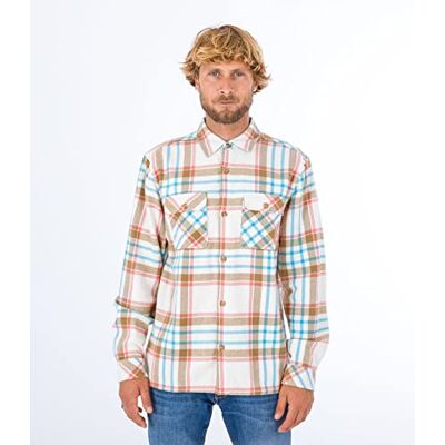 Hurley Santa Cruz Shoreline Flanelle Chemise Homme Hurley Santa Cruz Shoreline Flanelle Chemise Homme