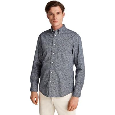 Tommy Hilfiger Chemise en Popeline Linr Floral Rf Mw0mw38089 Chemise L/S Homme (lot de 1) Tommy Hilfiger Chemise en Popeline Linr Floral Rf Mw0mw38089 Chemise L/S Homme (lot de 1)