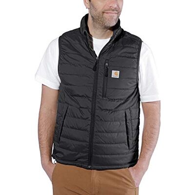 Carhartt Gilliam Vest Gilet, Black, L Pour des Hommes Carhartt Gilliam Vest Gilet, Black, L Pour des Hommes