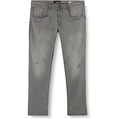 BLEND Twister Fit Pantalon de Habillage pour Homme, 200296/Denim Grey, 33W / 34L BLEND Twister Fit Pantalon de Habillage pour Homme, 200296/Denim Grey, 33W / 34L