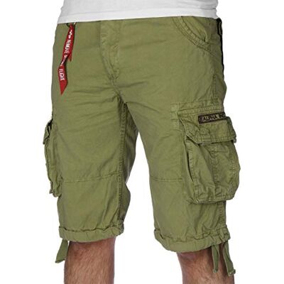 Alpha Short Jet Short Homme, Kaki Green, 31W Alpha Short Jet Short Homme, Kaki Green, 31W