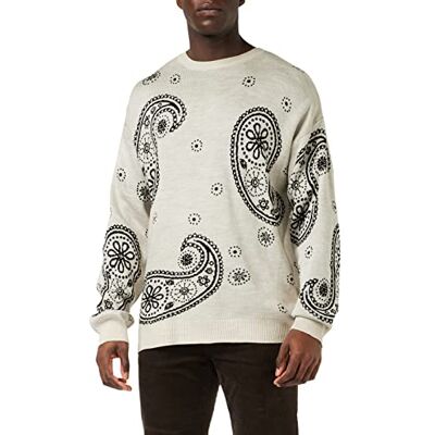 Trendyol Pull Oversize Uni À Col Rond Maillot de survêtement Homme (lot de 1) Trendyol Pull Oversize Uni À Col Rond Maillot de survêtement Homme (lot de 1)