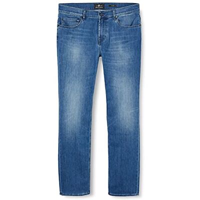 7 For All Mankind Slimmy Jean Slim Homme, Bleu (Mid Blue Pm), 28W / 33L 7 For All Mankind Slimmy Jean Slim Homme, Bleu (Mid Blue Pm), 28W / 33L