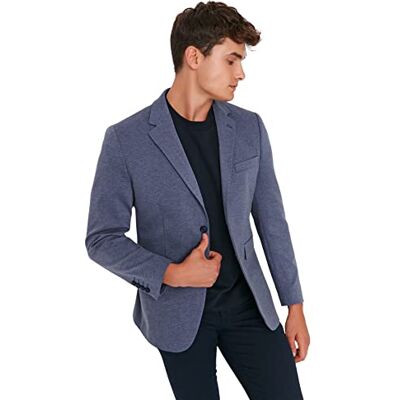 Trendyol Veste Fine Lisse avec Col À Rabat manteau Homme (lot de 1) Trendyol Veste Fine Lisse avec Col À Rabat manteau Homme (lot de 1)