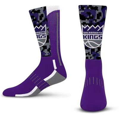 For Bare Feet NBA Digi Mashup Crew Chaussettes pour homme Taille L For Bare Feet NBA Digi Mashup Crew Chaussettes pour homme Taille L
