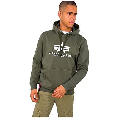 Alpha Sweat à capuche basique pour homme, opaque Alpha Sweat à capuche basique pour homme, opaque