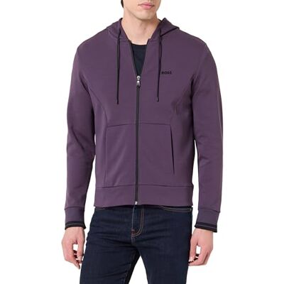 Boss FZ Sweat à capuche Zone, Violet moyen 517, XL Boss FZ Sweat à capuche Zone, Violet moyen 517, XL