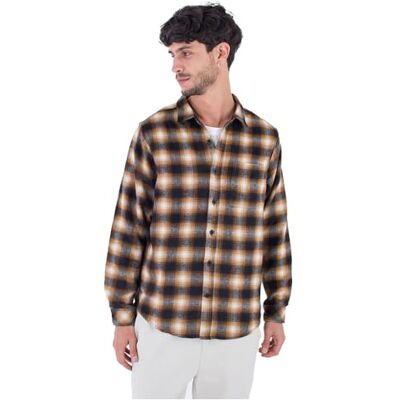 Hurley Portland Heavyweight Flannel Ls Chemise Homme Hurley Portland Heavyweight Flannel Ls Chemise Homme
