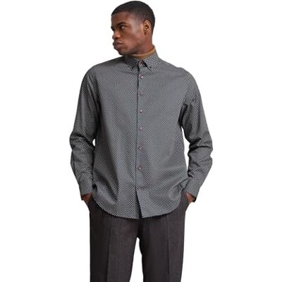 bugatti Chemise pour homme, bleu, S bugatti Chemise pour homme, bleu, S