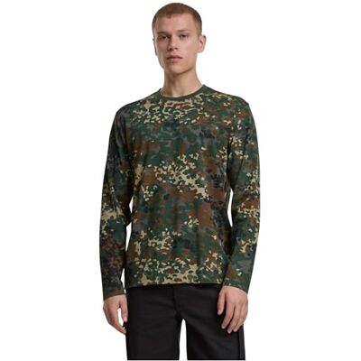 Brandit Chemise à manches longues de qualité supérieure pour homme, Camouflage, 5XL Brandit Chemise à manches longues de qualité supérieure pour homme, Camouflage, 5XL