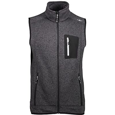 CMP Knit Tech Manteau Polaire Mélangé Veste Homme CMP Knit Tech Manteau Polaire Mélangé Veste Homme