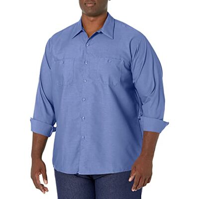 Red Kap Camisa de Trabajo Industrial, Ajuste Regular, Manga Larga Chemise de travail à boutons Homme (lot de 1) Red Kap Camisa de Trabajo Industrial, Ajuste Regular, Manga Larga Chemise de travail à boutons Homme (lot de 1)