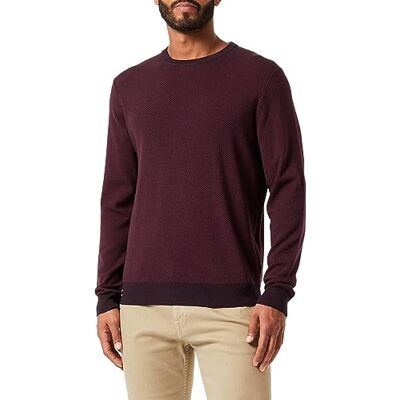bugatti Pull à col rond pour homme, Mûre 790, M bugatti Pull à col rond pour homme, Mûre 790, M