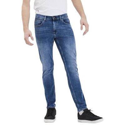 BLEND Jean skinny Jet Multiflex Pro Noos pour homme, Bleu (Denim Light Blue 76200), 29W / 34L BLEND Jean skinny Jet Multiflex Pro Noos pour homme, Bleu (Denim Light Blue 76200), 29W / 34L
