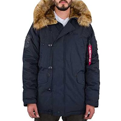 Alpha Veste Explorer pour homme, Bleu (Moutarde), XS Alpha Veste Explorer pour homme, Bleu (Moutarde), XS