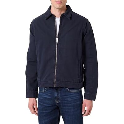 7 For All Mankind Harrington Veste en toile Bleu marine, bleu, M 7 For All Mankind Harrington Veste en toile Bleu marine, bleu, M