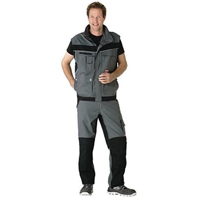 Planam Plaline Gilet pour homme, ardoise noire, modèle 2536 Planam Plaline Gilet pour homme, ardoise noire, modèle 2536