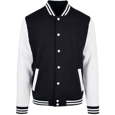 Build Your Brand Basic College Jacket Jacket Homme (lot de 1) Build Your Brand Basic College Jacket Jacket Homme (lot de 1)