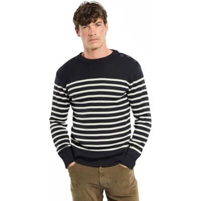 Armor-lux Armor Lux, Pull Marin "Paimpol" Homme, Multicolore (Navire/Nature 429), M Armor-lux Armor Lux, Pull Marin "Paimpol" Homme, Multicolore (Navire/Nature 429), M