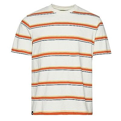 Superdry T-shirt à rayures vintage texturées Chemise Homme Superdry T-shirt à rayures vintage texturées Chemise Homme