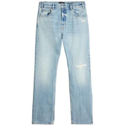 7 For All Mankind Coupe droite moderne, bleu clair, 31W 7 For All Mankind Coupe droite moderne, bleu clair, 31W