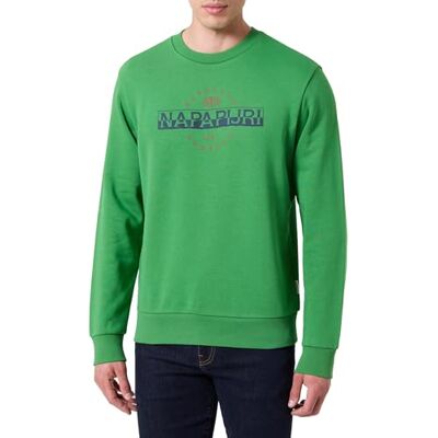 Napapijri Bander Sweatshirt Bright Green, vert, L Napapijri Bander Sweatshirt Bright Green, vert, L