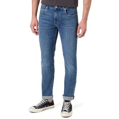 7 For All Mankind Slimmy Tapered Globe, bleu clair, 30W 7 For All Mankind Slimmy Tapered Globe, bleu clair, 30W